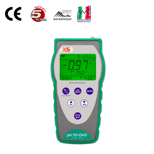 pH 70+ DHS (pH - mV/ORP - Temp - GLP - USB Data Logger)