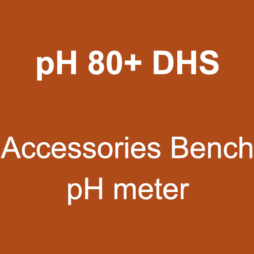 pH 80+ DHS (Accessories Bench pH meter)