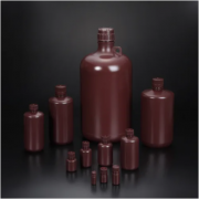 Narrow-Mouth Bottle (Amber)