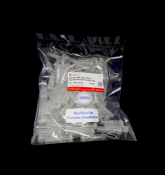 [EFA-TUBE-SKI020] Sterile with cap, 2.0mL Skirted Bottom Screw Cap