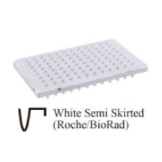 [EFP-QLBRW96-20/EFP-QLBRW96-50] Low Profile qPCR 96 well White Plate (semi skirted)