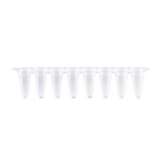 [EFP-QSC100] Low Profile qPCR 8-Strip Clear Tubes (With Optical Caps)