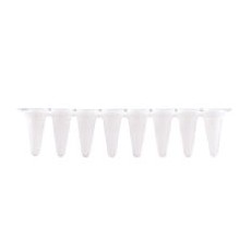 [EFP-QSW100] Low Profile qPCR 8-Strip White Tubes (With Optical Caps)