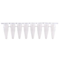 [EFP-QSW200] Standard qPCR 8-Strip White Tubes (With Optical Caps)