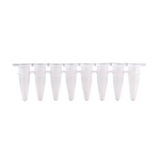 [EFP-QSW200] Standard qPCR 8-Strip White Tubes (With Optical Caps)