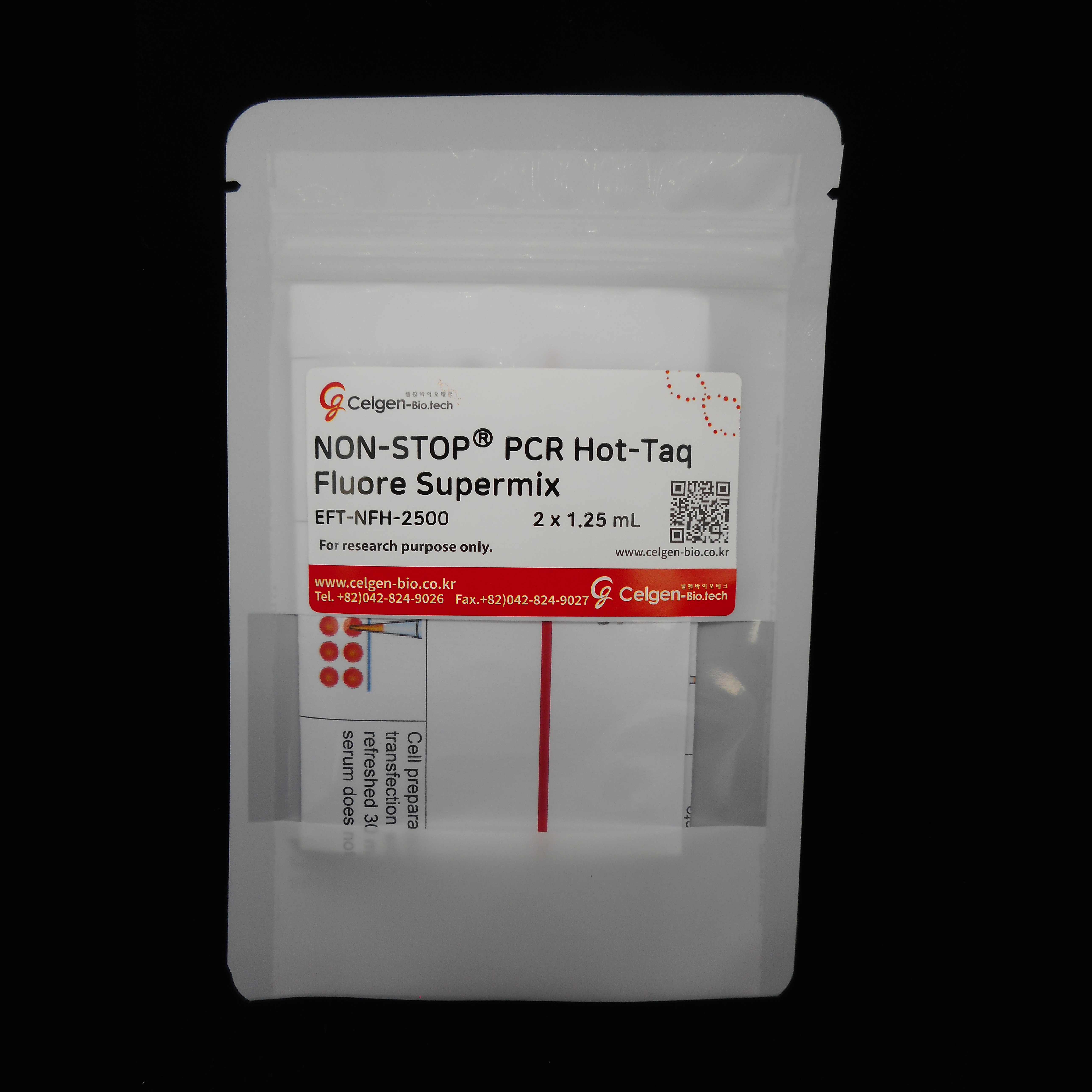 [EFT-NFH-2500] NON-STOPⓇPCR Hot-Taq Fluore Supermix