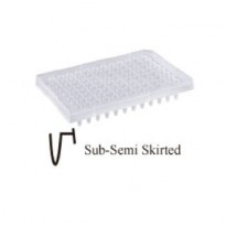 [MB-Q96] 0.2ml Standard Profile qPCR 96 Well Plate (sub-semi skirted)