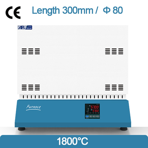 1800℃ 튜브 전기로(300mm) SH-FU-80TS